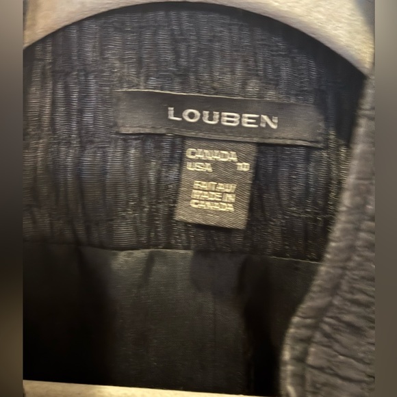 Louden black jacket size 10 - Picture 4 of 5